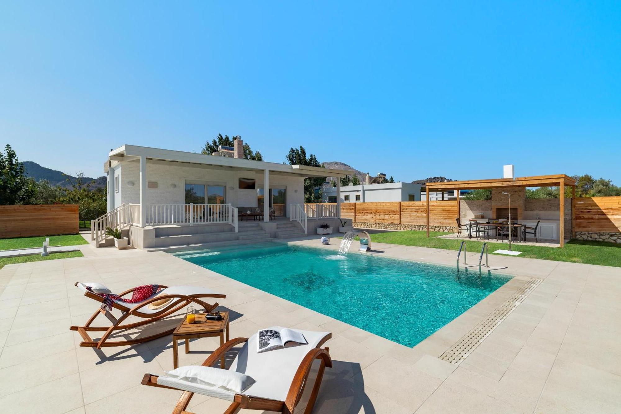 Serenity Villas Kolymbia Bagian luar foto