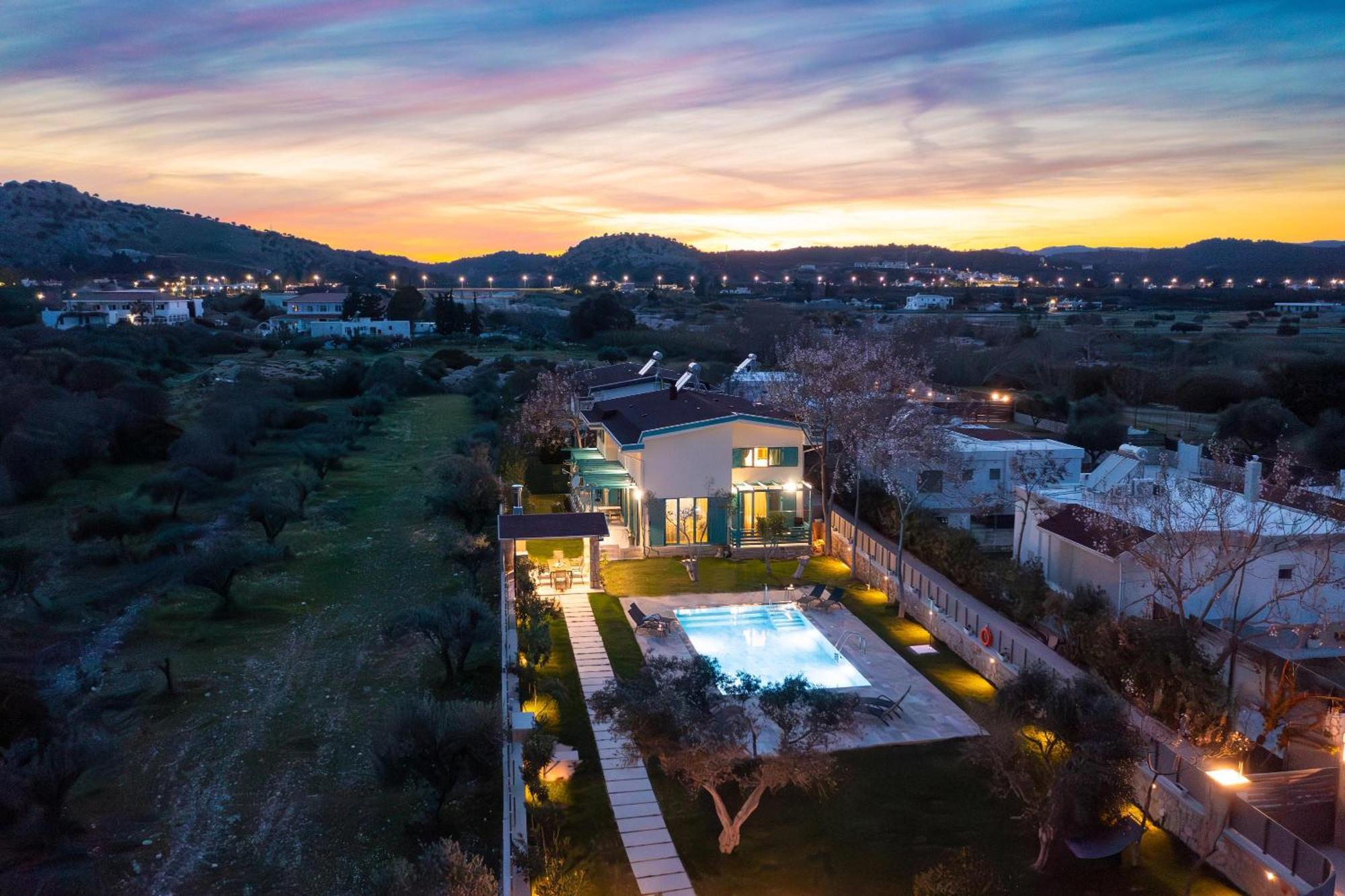 Serenity Villas Kolymbia Bagian luar foto